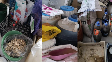 Tesadüfen yaşıyoruz dedirten gıda toptancısı görüntüleri