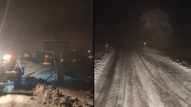 Konya'da ekiplerin zorlu kış mesaisi devam ediyor