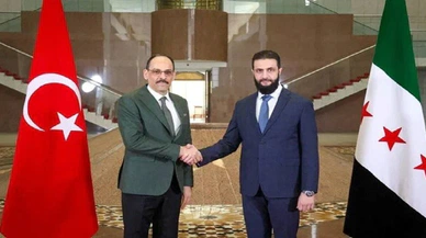 MİT Başkanı Kalın, Şam'da Ahmed Şara ile görüştü
