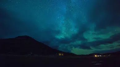 Konyalılar gökyüzüne odaklandı. Bilim kurgu değil, bu fotoğraflar Karapınar'da çekildi
