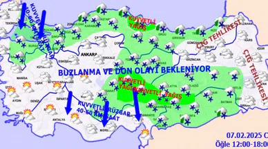 Meteoroloji'den Konya için sarı kodlu alarm: Kar yağışı bekleniyor