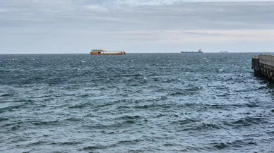 Marmara'da deniz ulaşımına Poyraz engeli
