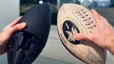 Amerikan futbolu topu şeklinde drone! Meskûn mahal savaşında 'kinetik göz' olacak