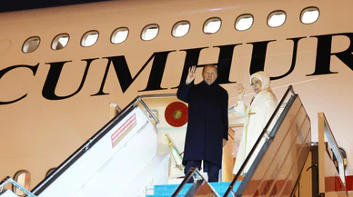 Cumhurbaşkanı Erdoğan, Asya turuna çıktı