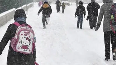 İşte kar yağışı yüzünden eğitime ara verilen iller