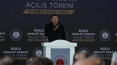 Konya yeni sarayına kavuştu. Adalet Bakanı Tunç açılış gerçekleştirdi