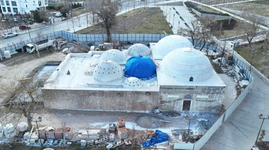 Konya'nın merkezindeki tarihi sıcak mekan tamamlanıyor. Şehri ihya edecek proje