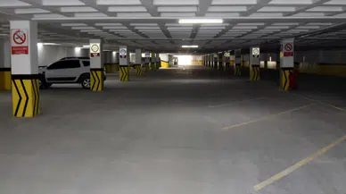 Konya ile Ankara arasındaki kapalı otopark kiraya verilecek. Araç yıkama alanı da var