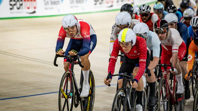 Konya Velodromu’nda tarihi anlar. Ramazan Yılmaz gururlandırdı