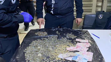 Dilencinin üzerinden 15 farklı ülkenin parası çıktı