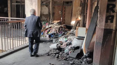 Konya'nın yıkılmasını bekleyen konumu fuhuş ve alkol mekanı oldu. Korkunç manzara