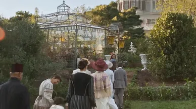 Dizi filmdeki gerçek oldu Büyükada’daki Şakir Paşa Konağı'nda yangın çıktı