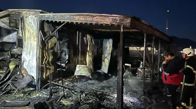Konya'daki alacak-verecek meselesi Burdur'da sonuçlandı. İş yerini ateşe verdiler