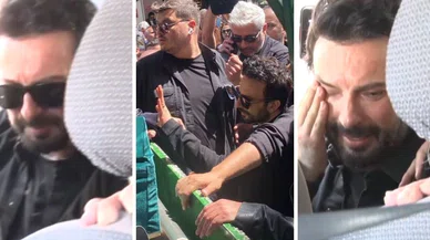 Tarkan'ın annesini son yolculuğuna uğurlandı. Ünlü şarkıcı gözyaşlarına boğuldu