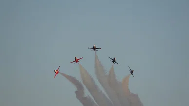Konya'nın gözbebeği Türk Yıldızları Mersin'de