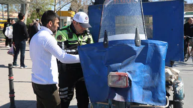 Konya'da trafik denetimi: Ehliyetsiz, kasksız plakasız yola çıktı bahaneleri pes dedirtti