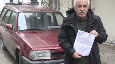 Sıfır diye aldığı araba kabusu oldu