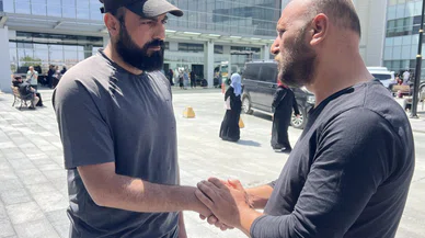 Konya'da 23 Nisan'ı en hüzünlü geçiren iki baba bir araya geldi.