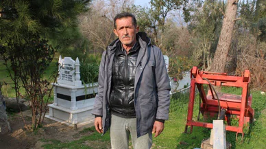 Oğlunu evinin bahçesine gömdü