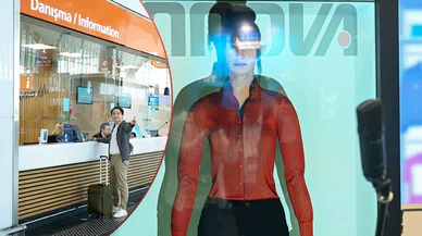 Yapay zekalı hologram personel uygulamaya geçti