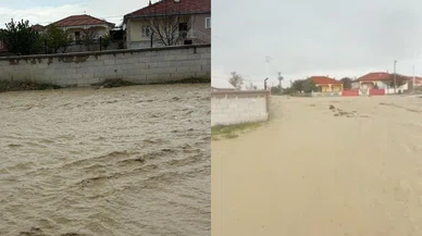 Konya’da yapılan yağmur duası hızlı kabul oldu; Dua bitmeden yağış başladı, kısa sürede sele çevirdi