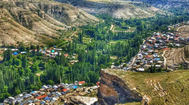 Konya'ya 2 saat mesafedeki saklı cennet Gödet Köyü, masalsı manzarasıyla çekim merkezi oldu