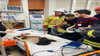 Çocuğun beline demir saplandı