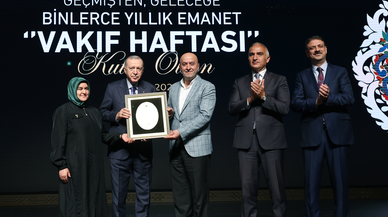 Cumhurbaşkanı Erdoğan’dan Mehir Vakfı’na “Yılın Vakfı” ödülü