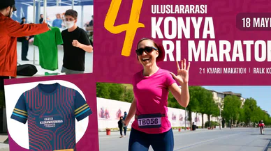 Konya Yarı Maratonu için geri sayım sürüyor. Buradan kayıt yaptırılanlar bin TL’lik ücretten kurtulacak