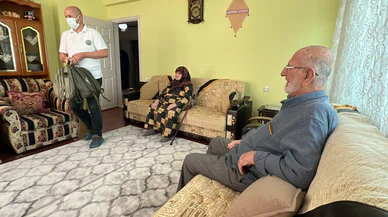 Konya'da yaşlı hastalar doktora değil, doktorlar yaşlı hastaların ayağına gidiyor