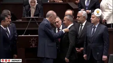 Fatih Orhan ve Ali Üzlük AK Parti’de. 2 Başkana rozeti Erdoğan taktı