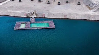 Konya'nın bu plajı akına uğrayacak. Derin gölde suya girenler batmıyor