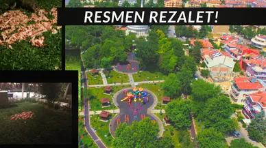 Konya'nın en modern üniversitesinin yananındaki park çiğ et problemi ile cebelleşiyor. Bir aydır adım atılmadı