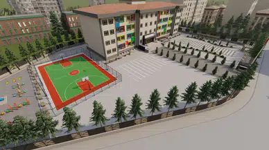 Konya'da yıkılan okulun yerine ne yapılacak? Karar çıktı yeni proje geliyor