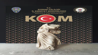 Bir otomobilin bagajından çıktı! Neoklasik döneme ait