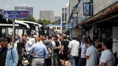 Otogarlarda bayram hareketliliği en üst noktada