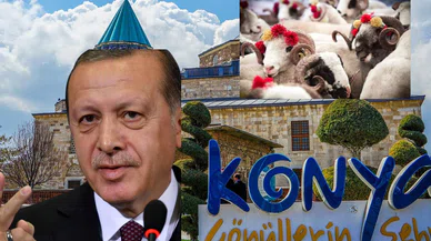 Cumhurbaşkanı Recep Tayyip Erdoğan'ın kurbandaki tercihi Konya oldu