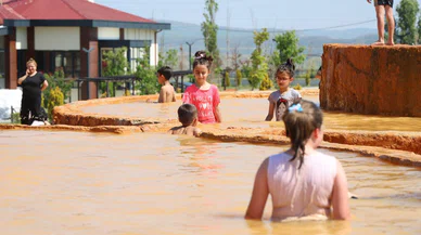 Pamukkale'ye karşı Altınkale: Su sıcaklığı 46 derece, şifa kaynağı