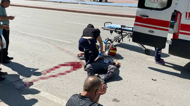 Konya'da gerçekleşen ölümlü bisiklet kazasının görüntüleri ortaya çıktı