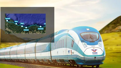 Türkiye uçtan uca demir ağlarla örülüyor: YHT ile Karadeniz Akdeniz'e bağlanıyor
