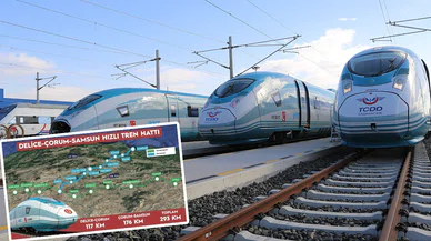 Konya hızlı tren hattı ile Karadeniz ve Akdeniz'i kavuşturacak. Köprü şehir oldu