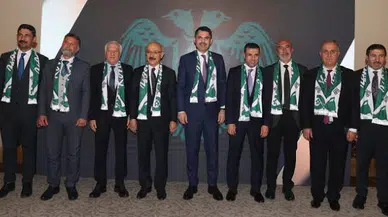 Konyaspor yönetiminden Bakan Kurum’a ziyaret