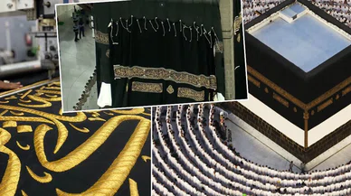 Kabe'nin örtüsü neden değiştiriliyor: 825 kilogram saf ipek, 180 kilogram gümüş ve altın