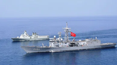 Denizi olmayan Konya’da gerçekleştirilen Anadolu Kartalları Tatbikatına 2 savaş gemisi katıldı