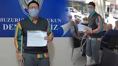 Dilenci kılığına giren zabıta 10 dakikada zengin oldu