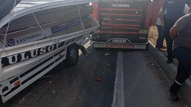 Konya’da zincirleme kaza: 1 kişi yaralandı