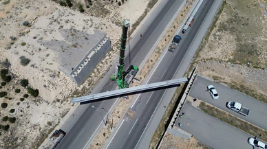 Konya'nın Mersin'e giden rotası bu güzergahtan geçecek. 21 kilometre yol yapılıyor