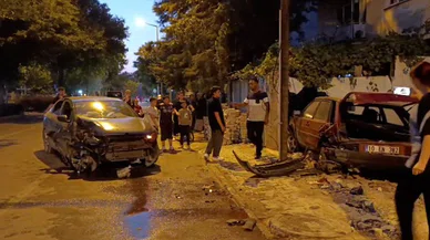 Konya'da korkutan kaza; Bisiklete çarpmamak için...