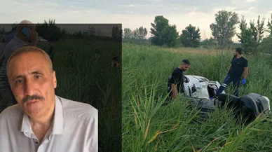 Fransa'dan memleketi  Konya'ya gelen gurbetçinin acı ölümü. Otomobiline tren çarptı