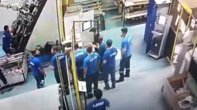 Adana'da korkunç robot makine kazası: İşçiyi sıkıştırdı